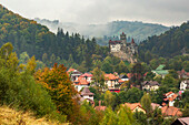 Rumänien, Transsilvanien. Bran. Schloss Bran. Heimat von Graf Dracula. Vlad der Pfähler.