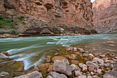 USA, Arizona, Grand Canyon National Park. Fern Glen Rapid on Colorado River.