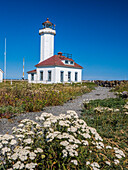 The Point Wilson Light is an active aid to navigation located in Fort Worden State Park near Port Townsend, Jefferson County, Washington State.