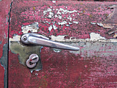 Close-up detail of old trucks in the Palouse.