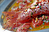 Livornese-style red mullet