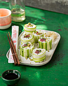 Spargel-Thunfisch-Maki