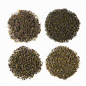 Different types of green tea