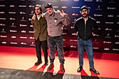Carlangas auf dem roten Teppich bei den MIN Independent Music Awards 2024, Zaragoza, Spanien