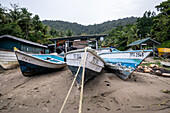 Boats in Trinidad Las Cuevas