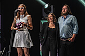 Zahara, winner of the award for best Artist, at the MIN Independent Music Awards 2024, Zaragoza, Spain