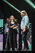 Morgan, Gewinner des Preises für die beste Live-Show bei den MIN Independent Music Awards 2024, Zaragoza, Spanien