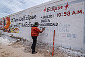 Sonnenfinsternis am 8. April 2024, Nazas, Mexiko