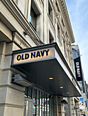 Old Navy Bekleidungsgeschäft, New York City, New York, USA