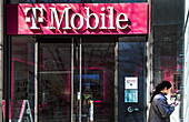 T-Mobile-Geschäft, New York City, New York, USA