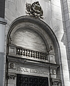 New York Stock Exchange, exterior view, Financial District, New York City, New York, USA