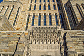 Sterling Memorial Library, Außenansicht, Yale-Universität, New Haven, Connecticut, USA