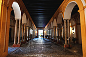 Eingang zum Real Alcázar de Sevilla, Andalusien, Spanien