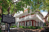 USA. Florida. Die Keys. Key West. Historisches und touristisches Zentrum. Das Martin-Hellings-Haus.
