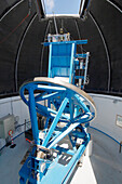 France. Hautes Pyrenees. Observatory of the Pic du Midi de Bigorre. The coronograph telescope.