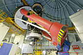 La France. Hautes Pyrenees. Pic du Midi de Bigorre Observatory. The 2 meters telescope TBL.