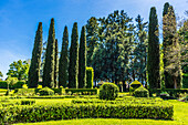 Frankreich,Perigord Noir,Dordogne,Jardins du Manoir d'Eyrignac (Historisches Monument),Französischer Garten