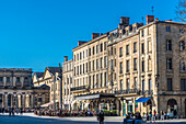 Frankreich,New Aquitaine,Bordeaux,Gebäude Pey Berland Platz,Le Cafe Francais und Rathaus (UNESCO Welterbe)