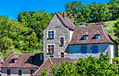 Frankreich,Okzitanien,Quercy,Lot,Montvalent Dorf