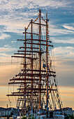 Frankreich,Gironde,Bordeaux,Fête du Fleuve 2019,SEDOV russisches Schulschiff (117 Meter lang)