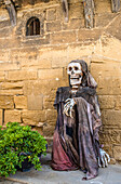 Spain,Rioja,Medieval Days of Briones (declared a festival of national tourist interest),skull dummy
