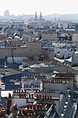 France,Paris,75,rooftops and chimneys