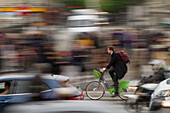 Frankreich,Paris,75,4.Arrondissement,Quai de l'Hotel de Ville,Straßenverkehr