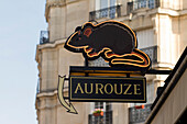 France,Paris,75,1st arrondissement,signs of the company Julien Aurouze deratting specialist