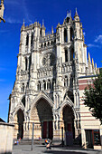 Frankreich,Hauts de France,Departement Somme (80),Amiens,Kathedrale Notre Dame,unesco Welterbe