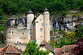 France,Occitanie,Lot departement (46),lot Valley,Larroque Toirac castle