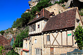Frankreich,Okzitanien,Departement Lot (46),Rocamadour,le coustalou Viertel