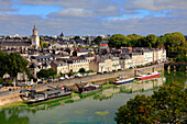 Frankreich,Pays de la loire,Maine et Loire (49),Angers,Bezirk Doutre und Fluss Maine