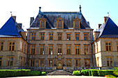 France,Auvergne Rhone Alpes,Ain department (01),Fareins,Flecheres castle (17 th century)