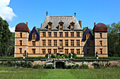 France,Auvergne Rhone Alpes,Ain department (01),Fareins,Flecheres castle (17 th century)