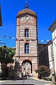 France,Occitanie,Tarn et Garonne department (82),Auvillar,horloge tower