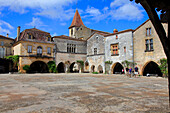 France,Nouvelle Aquitaine,Dordogne department (24),Monpazier,medieval village