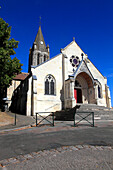 Frankreich,Paris Ile de France,Yvelines (78),Conflans Sainte-Honorine,Saint Maclou church,Montjoie tower
