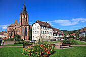 France,Grand-Est,Bas Rhin (67) Alsace,Wissembourg,Saint Pierre and paul abbatial church