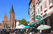 France,Grand-Est,Bas Rhin (67) Alsace,Wissembourg,saint Pierre and paul abbatial church