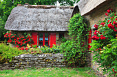 Frankreich,Pays de la Loire,Loire Atlantique (44),Natural parc of Briere,Saint Lyphard,Kerhinet village,