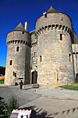 Frankreich,Pays de la Loire,Loire Atlantique (44),Guerande,mittelalterliche Stadt,Saint Michel gate
