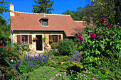 Frankreich,Centre Val de Loire,Cher department,Apremont sur Allier,le parc floral