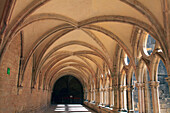 Frankreich,Centre Val de Loire,Cher department,Bruere Allichamps,Noirlac abbey,the cloister