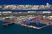 Usa,Porto Rico,aerial view of San Juan