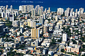 Usa,Porto Rico,aerial view of San Juan