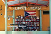 Usa,Puerto Rico,San Juan. La Perla. Library