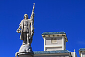 Usa,Puerto Rico,San Juan. Cristobal Colon Statue