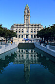 Europa,Portugal,Porto. UNESCO-Welterbe Historisches Zentrum,Platz der Freiheit,Rathaus