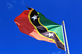 Britisch-Westindien, St. Kitts und Nevis, St. Kitts. Flagge