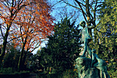 Europe,Belgium,Brussels. Statue of Peter Pan,Egmont Park